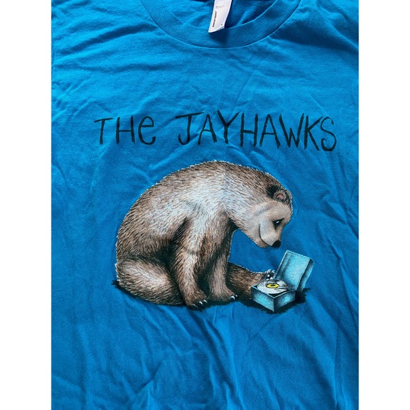 The Jayhawks Bear with Record Player Concert Tee - Picture 2 of 4
